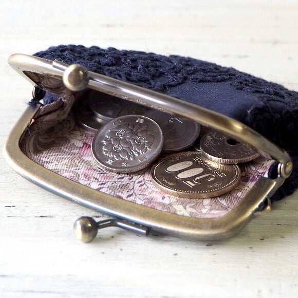 poussette Gamaguchi 2.9 inch “Flower loan over lace” Floral loan over lace [g29180001] 