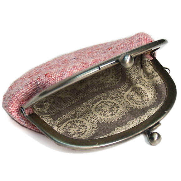 poussette Gamaguchi 3.3 inch "Tweed Pink" [g33080002] 