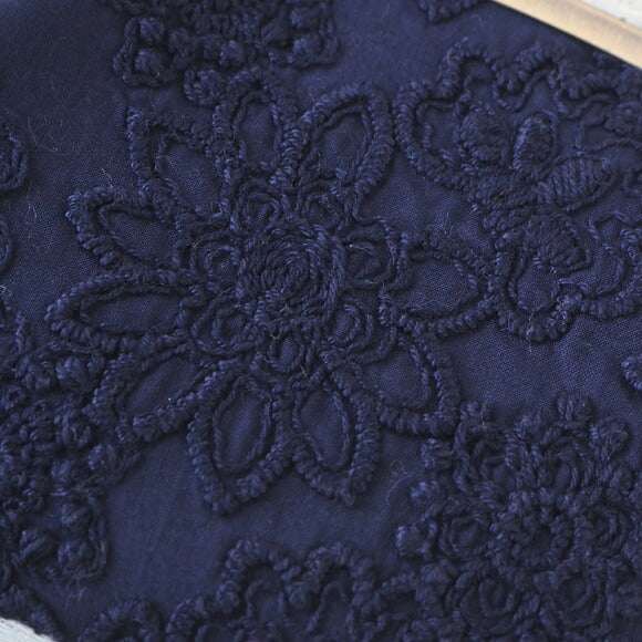 poussette Gamaguchi 2.9 inch “Flower loan over lace” Floral loan over lace [g29180001] 