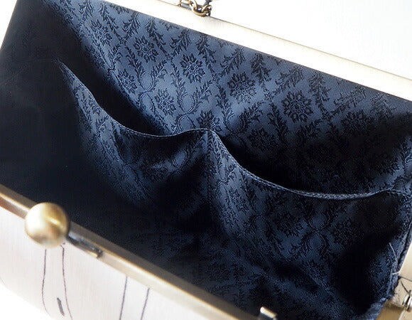 poussette Gamaguchi bag 8.0 inch with gusset “couvert” [g80150003] 