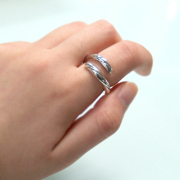 naturama(ナチュラマ) 銀のひねりリング シルバー[GG03]