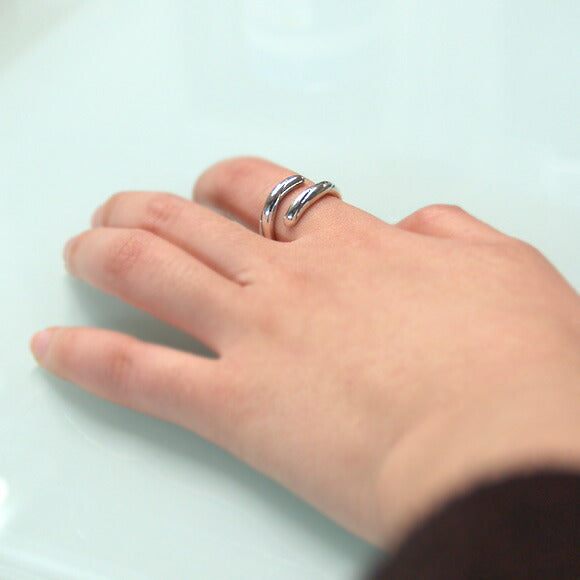 naturama(ナチュラマ) 銀のひねりリング シルバー[GG03]