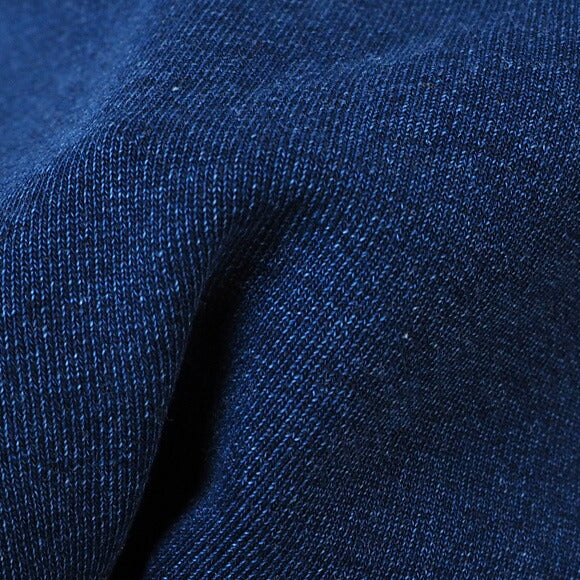 GEN SENCE 日本圖案手繪和翻拍運動衫長袖“舞動蜻蜓”靛藍男裝 [GS-TR-IND01] 