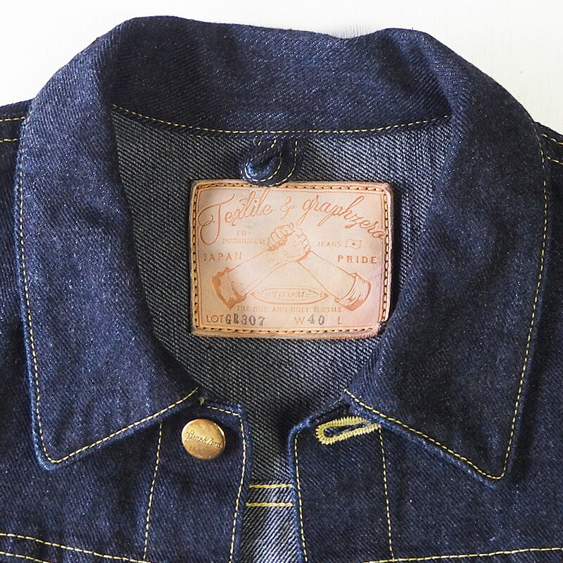 graphzero(グラフゼロ) 16オンス 左綾 ラングラータイプ111MJ デニムジャケット メンズ [GZ-111MJ-L-OW-MENS]