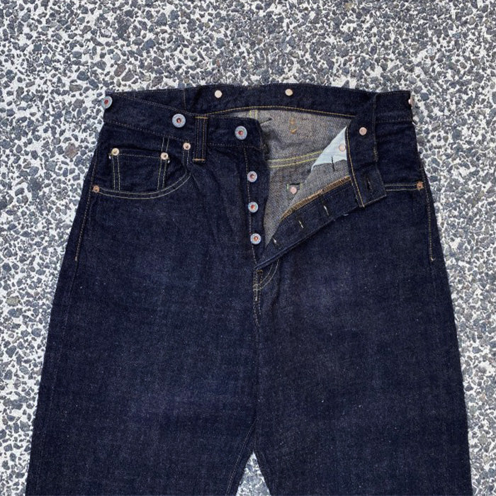 [Limited to 100] graphzero 15oz Heritage Jeans Dark Indigo Men's Women's Unisex [GZ-15HRJ-0410]