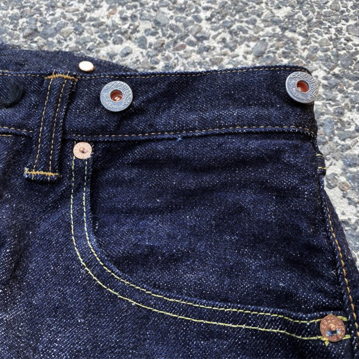 【限定100本】graphzero（グラフゼロ）15oz ヘリテージ ジーンズ ダークインディゴ メンズ レディース 男女兼用 [GZ-15HRJ-0410]