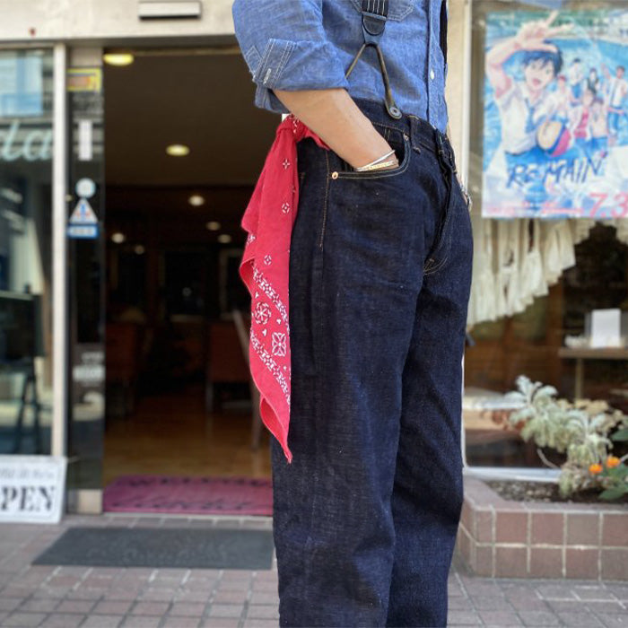 【限定100本】graphzero（グラフゼロ）15oz ヘリテージ ジーンズ ダークインディゴ メンズ レディース 男女兼用 [GZ-15HRJ-0410]