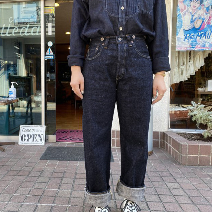 【限定100本】graphzero（グラフゼロ）15oz ヘリテージ ジーンズ ダークインディゴ メンズ レディース 男女兼用 [GZ-15HRJ-0410]