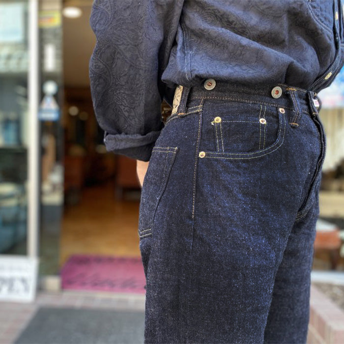 【限定100本】graphzero（グラフゼロ）15oz ヘリテージ ジーンズ ダークインディゴ メンズ レディース 男女兼用 [GZ-15HRJ-0410]