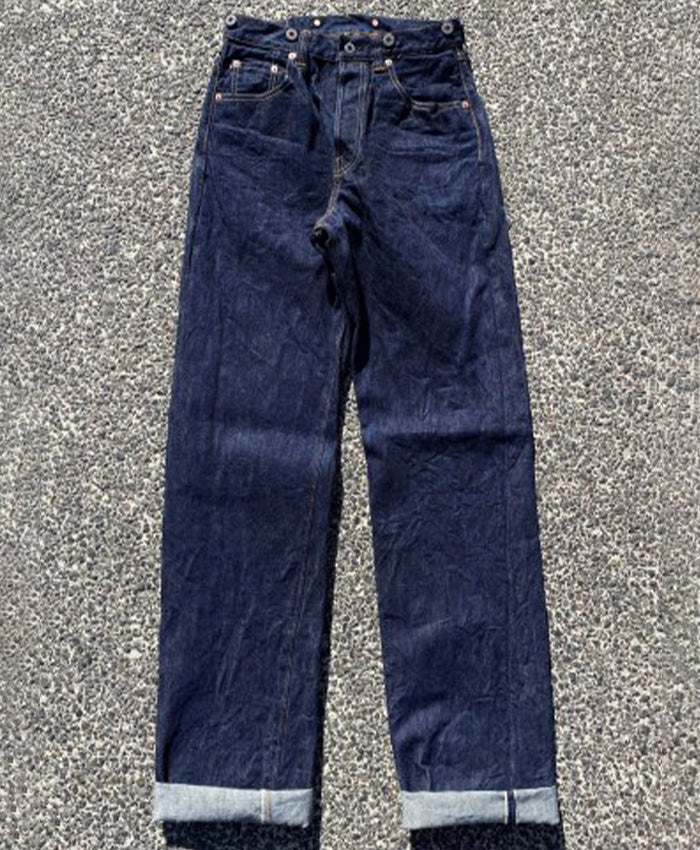 【限定100本】graphzero（グラフゼロ）15oz ヘリテージジーンズ 赤耳 インディゴ メンズ レディース 男女兼用 [GZ-15HRJ-0502]