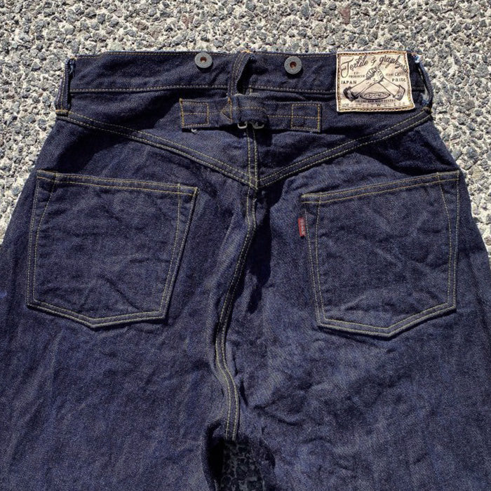 【限定100本】graphzero（グラフゼロ）15oz ヘリテージジーンズ 赤耳 インディゴ メンズ レディース 男女兼用 [GZ-15HRJ-0502]