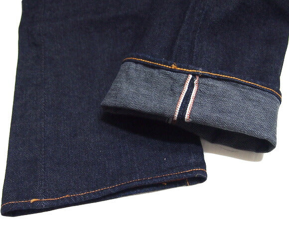 graphzero（グラフゼロ）16オンスセルビッチ 左綾ZIPストレートジーンズ ワンウォッシュ [GZ-16-ZIP-ST]