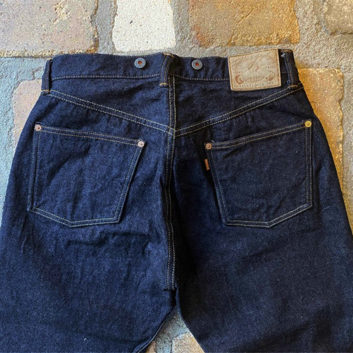 graphzero (graph zero) 16oz right twill loose straight jeans one