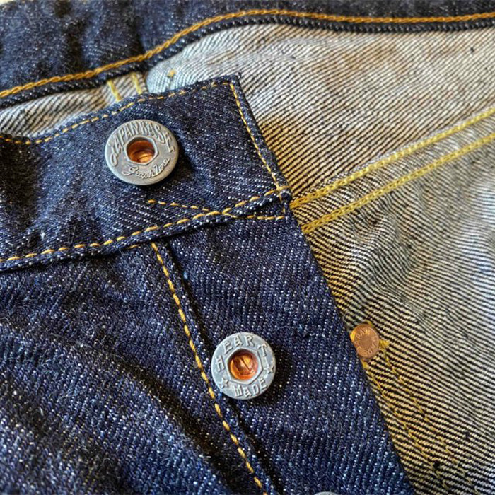 graphzero（グラフゼロ）16oz 右綾 ルーズストレートジーンズ ワンウォッシュ メンズ レディース 男女兼用 [GZ-16LST-03-R-OW]