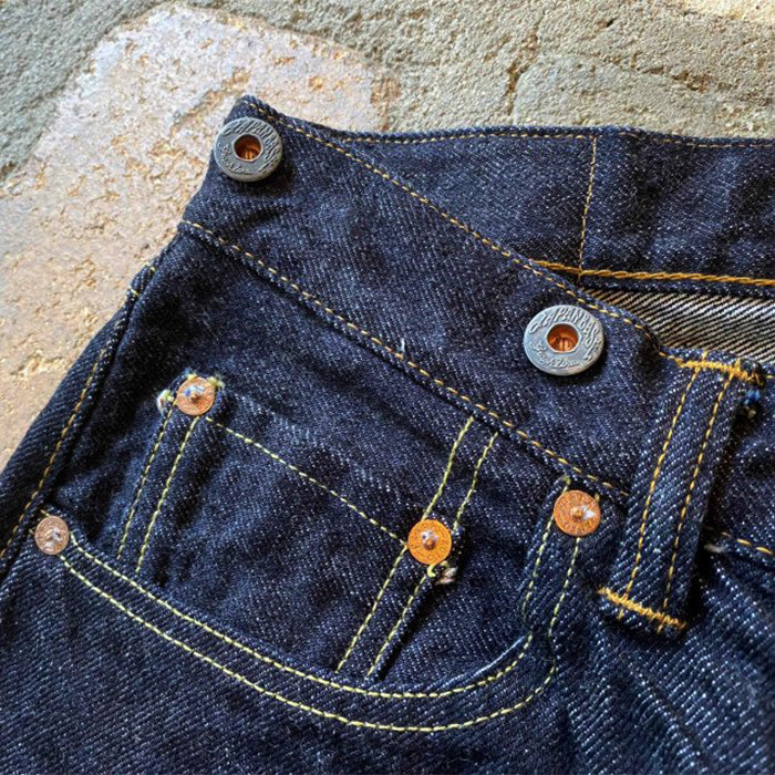 graphzero（グラフゼロ）16oz 右綾 ルーズストレートジーンズ ワンウォッシュ メンズ レディース 男女兼用 [GZ-16LST-03-R-OW]