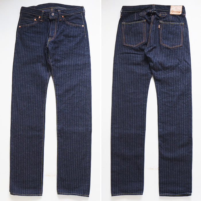 graphzero (graph zero) 16oz selvedge needleless herringbone slim jeans one wash men's [GZ-16SL-02-HHB] 