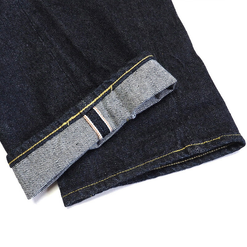 graphzero（グラフゼロ） 16オンスセルビッチ 右綾ボタンフライ ストレートジーンズ ワンウォッシュ [GZ-16ST-01-BT-R]