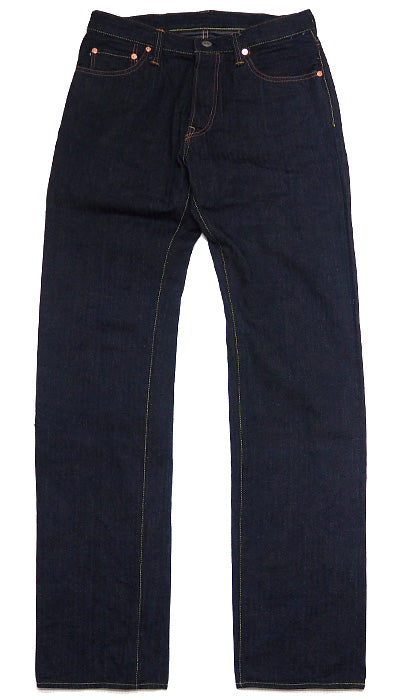 【男女サイズあり】graphzero（グラフゼロ） 16オンスセルビッチ 裏ヒッコリーストレートジーンズ ワンウォッシュ メンズ・レディース [GZ-16ST-01-HC-OW]