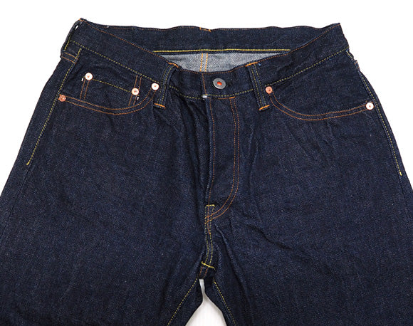 【男女サイズあり】graphzero（グラフゼロ） 16オンスセルビッチ 右綾デニム ストレートジーンズ ワンウォッシュ メンズ・レディース [GZ-16ST-01-R-OW]