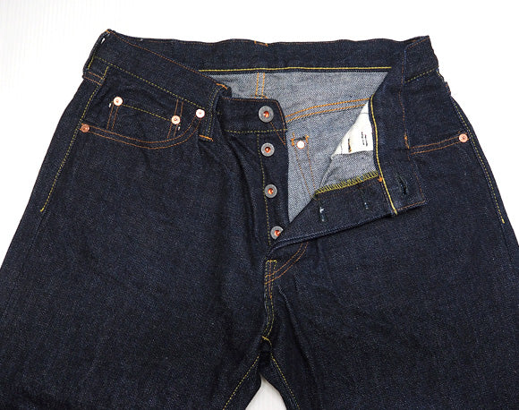 【男女サイズあり】graphzero（グラフゼロ） 16オンスセルビッチ 右綾デニム ストレートジーンズ ワンウォッシュ メンズ・レディース [GZ-16ST-01-R-OW]