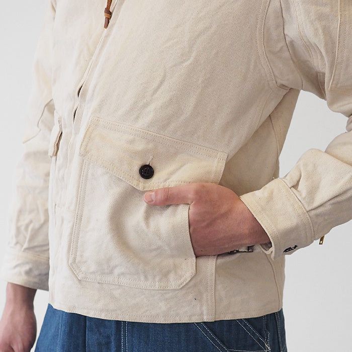 graphzero (グラフゼロ) A-2 エアフォースジャケット 生成り メンズ レディース 男女兼用 [GZ-AFA2-0212-WH]