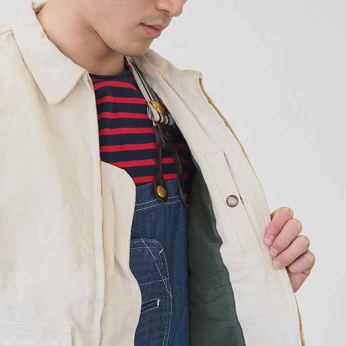 graphzero (グラフゼロ) A-2 エアフォースジャケット 生成り メンズ レディース 男女兼用 [GZ-AFA2-0212-WH]