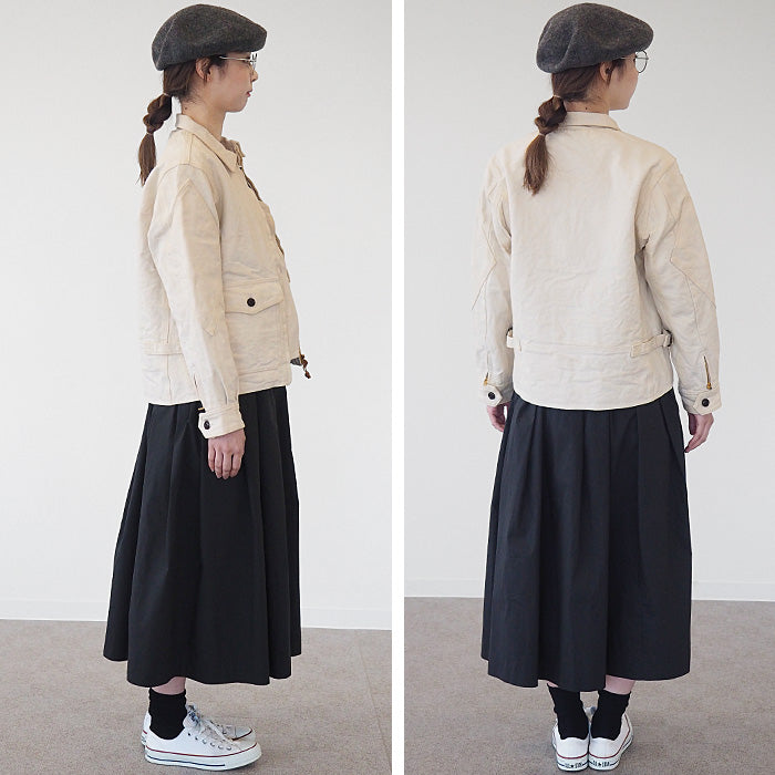 graphzero (グラフゼロ) A-2 エアフォースジャケット 生成り メンズ レディース 男女兼用 [GZ-AFA2-0212-WH]