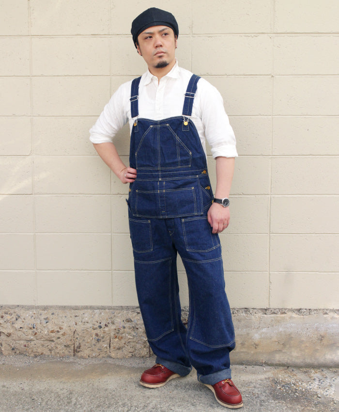 graphzero Artisan Overalls Light Indigo Men's Women's Unisex [GZ-AOR-0212-LID] Okayama Kurashiki Kojima Jeans Brand 