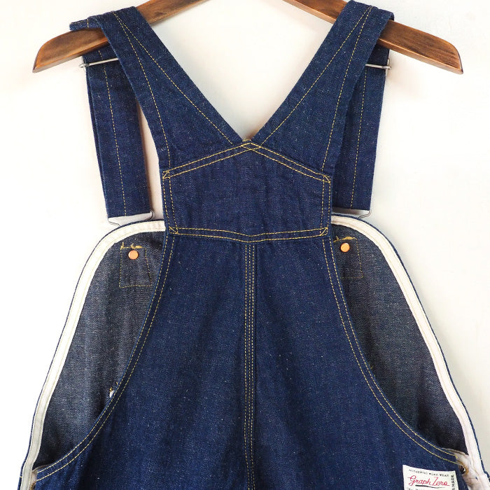 graphzero Artisan Overalls Light Indigo Men's Women's Unisex [GZ-AOR-0212-LID] Okayama Kurashiki Kojima Jeans Brand 