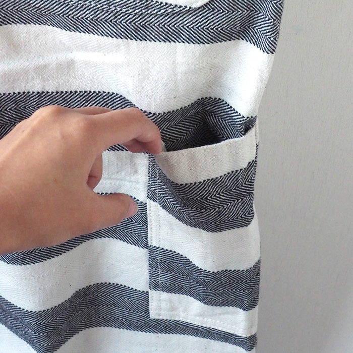 graphzero(グラフゼロ) ブレース Dポケット オーバーオール プリズナー インディゴ ホワイト メンズ レディース 男女兼用 [GZ-BROAP-0307-IDWH] 岡山 倉敷 児島 ジーンズ ブランド