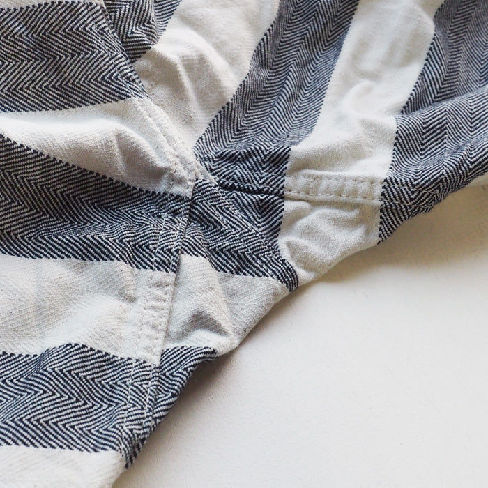 graphzero(グラフゼロ) ブレース Dポケット オーバーオール プリズナー インディゴ ホワイト メンズ レディース 男女兼用 [GZ-BROAP-0307-IDWH] 岡山 倉敷 児島 ジーンズ ブランド