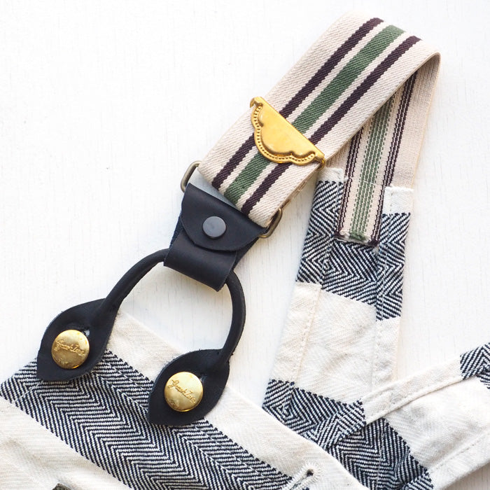 graphzero Brace D Pocket Overall Prisoner Indigo White Men's Women's Unisex [GZ-BROAP-0307-IDWH-MENS] Okayama Kurashiki Kojima Jeans Brand 