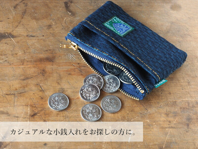 graphzero(グラフゼロ) 剣道着デニム 小銭入れ・ポケットティッシュ