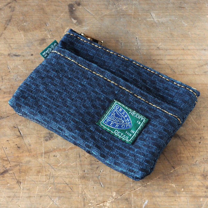 graphzero(グラフゼロ) 剣道着デニム 小銭入れ・ポケットティッシュケース [GZ-COINPURSE-KD]