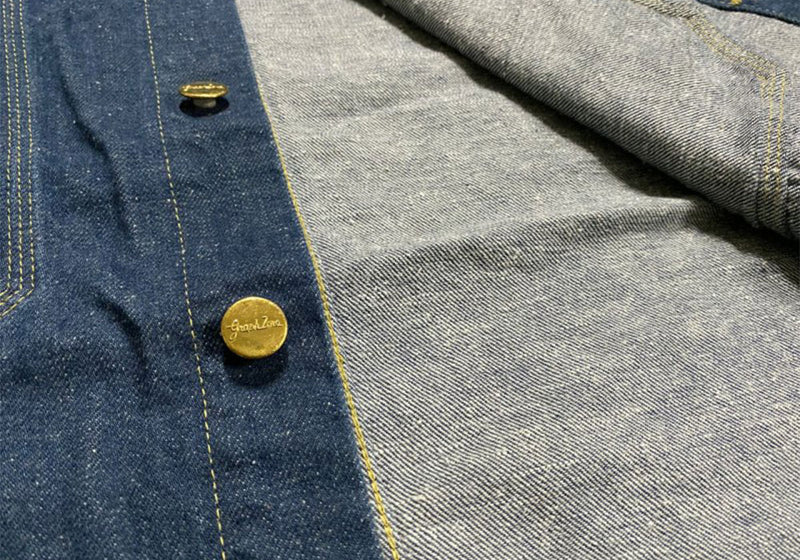 graphzero Coverall Coat Ladies Light Indigo 12oz NEP Denim [GZ-CRCT-0404] Okayama Kurashiki Kojima Jeans Denim Brand