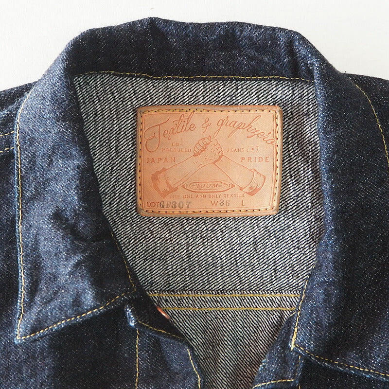 graphzero (graph zero) 16oz right twill 1st war model denim jacket men's [GZ-GJ1ST-R-OW-MENS] 