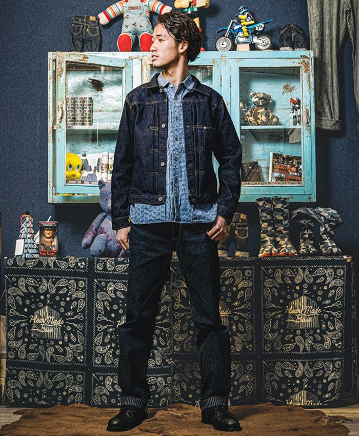 graphzero(グラフゼロ) モンスターストレッチ 1st 大戦モデル デニム