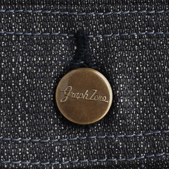 graphzero RidersJEANJACKETLady's Coated Denim Broken Twill Ladies [GZ-GJRC-0404]