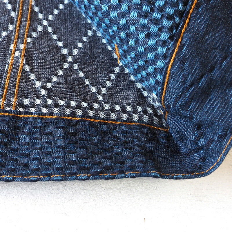 graphzero Riders Jacket Kendo Wear Denim Indigo Men's [GZ-GJRKN-0202-MENS] 