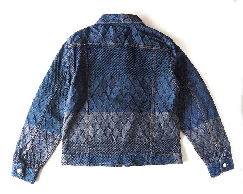 graphzero Riders Jacket Kendo Wear Denim Indigo Men's [GZ-GJRKN-0202-MENS] 