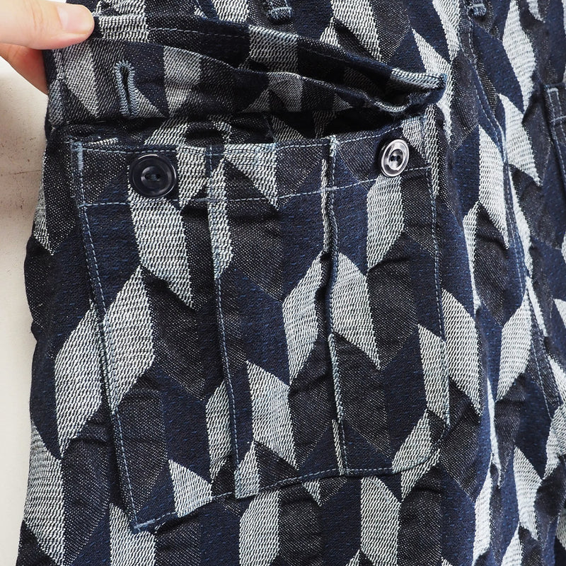 [2 colors] graphzero Gazette Baker Shorts “Arrow Denim” 11oz Short Pants Japanese Pattern Men's [GZ-GTYH-0205-MENS] 