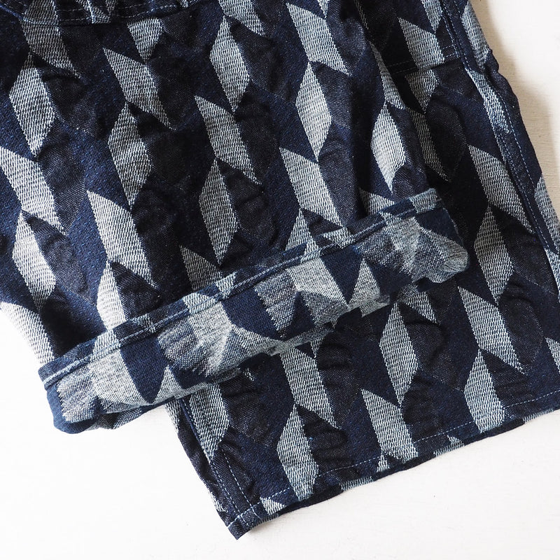 [2 colors] graphzero Gazette Baker Shorts “Arrow Denim” 11oz Short Pants Japanese Pattern Men's [GZ-GTYH-0205-MENS] 