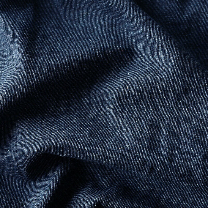 graphzero Indigo Rope Dyed Mountain Pocket Henley Neck T-shirt Long Sleeve Men's [GZ-IDTHL-0110-MENS] 