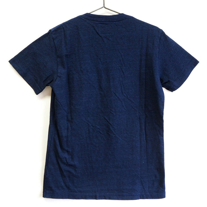 graphzero (graph zero) Indigo rope dyeing mountain pocket V-neck T-shirt men's [GZ-IDTV-0104-MENS] 