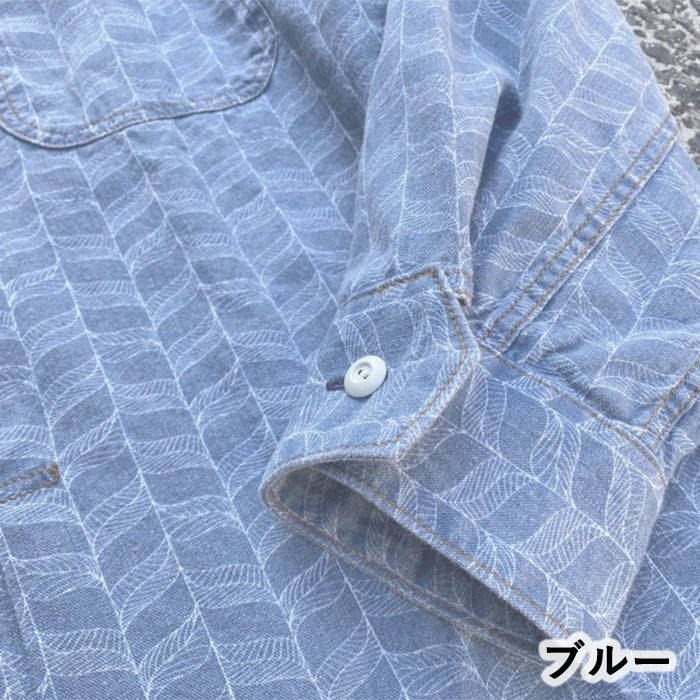 [2 種顏色] graphzero 披肩領 S/S 襯衫藍色摩卡男士女士中性 [GZ-SLWS-0404]