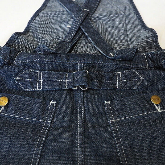 graphzero (graph zero) apron dress basket weave denim [GZ-LA-APOP-0111] 