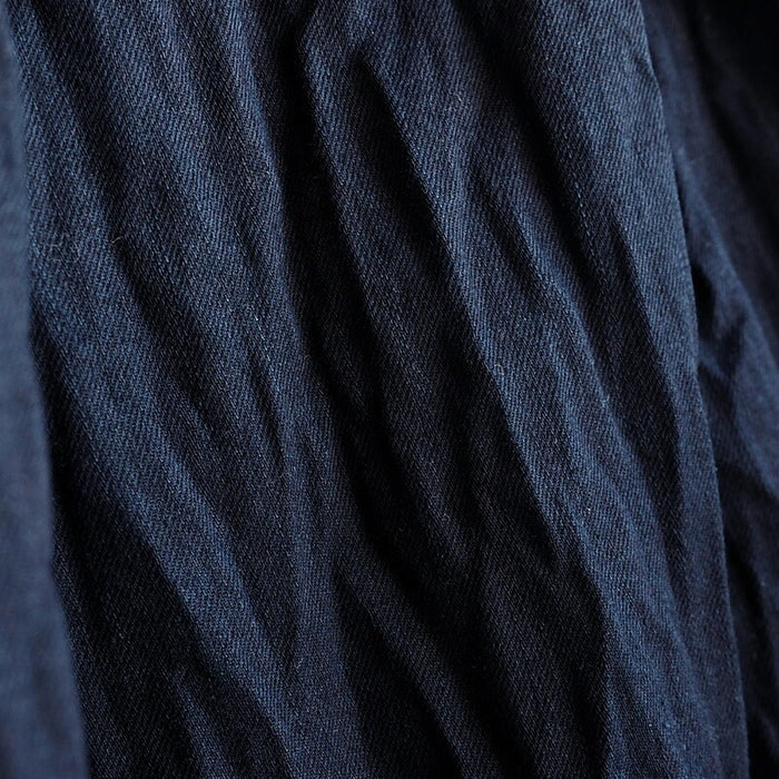 graphzero（零圖）5 盎司靛藍繩染農夫裹身裙 [GZ-LA-FMST-0106]