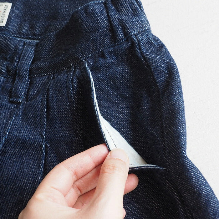 graphzero（グラフゼロ） 8.5オンス 左綾デニム インディゴガウチョパンツ [GZ-LA-GPT-2909]