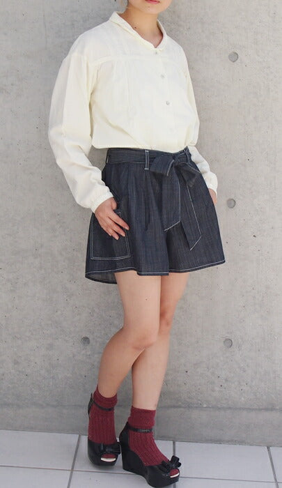 graphzero Platinum Organic Cotton Shorts Indigo [GZ-La-PT02-IND] 