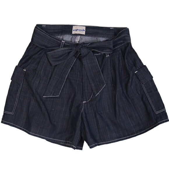 graphzero Platinum Organic Cotton Shorts Indigo [GZ-La-PT02-IND] 